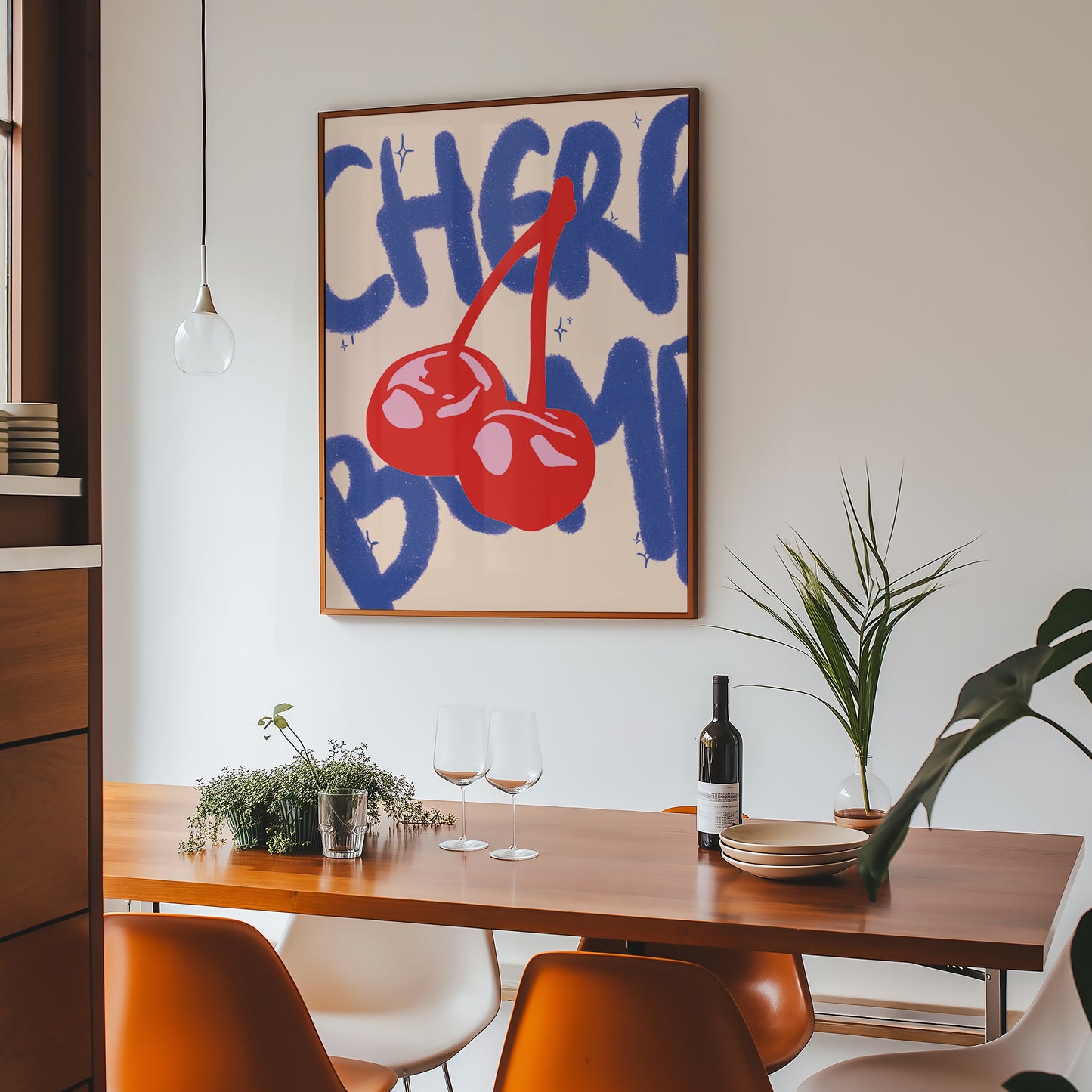 Cherry Bomb, Digital Wall Art, Printable Art