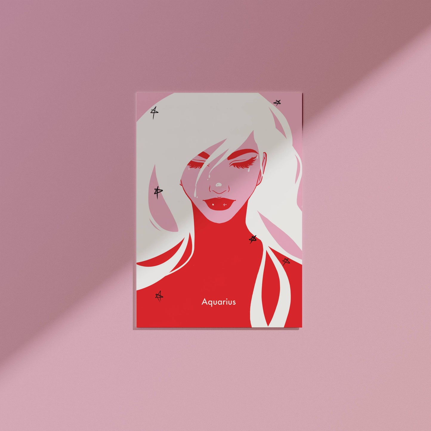 Aquarius Digital Wall Art, Printable Art