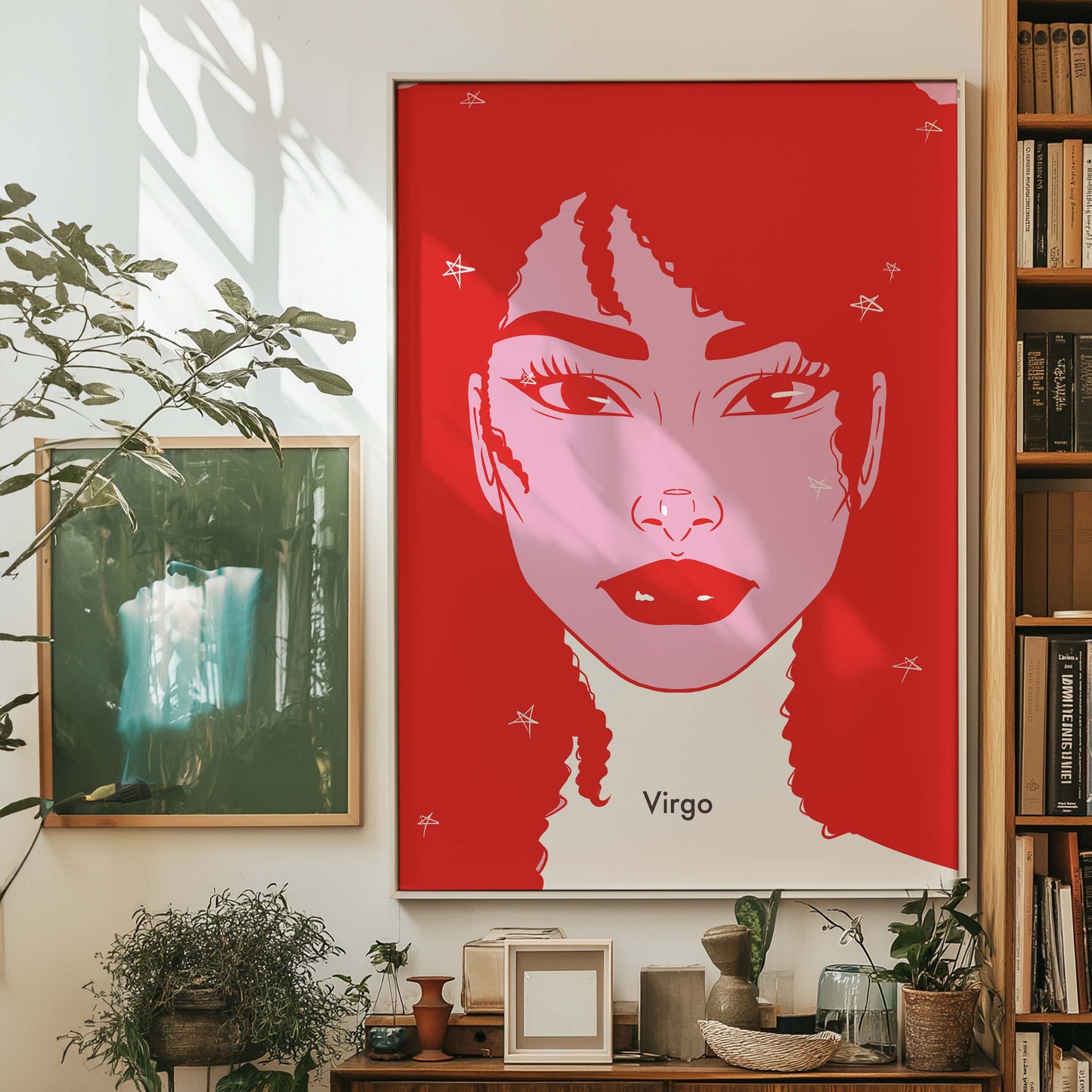 Virgo Digital Wall Art, Printable Art