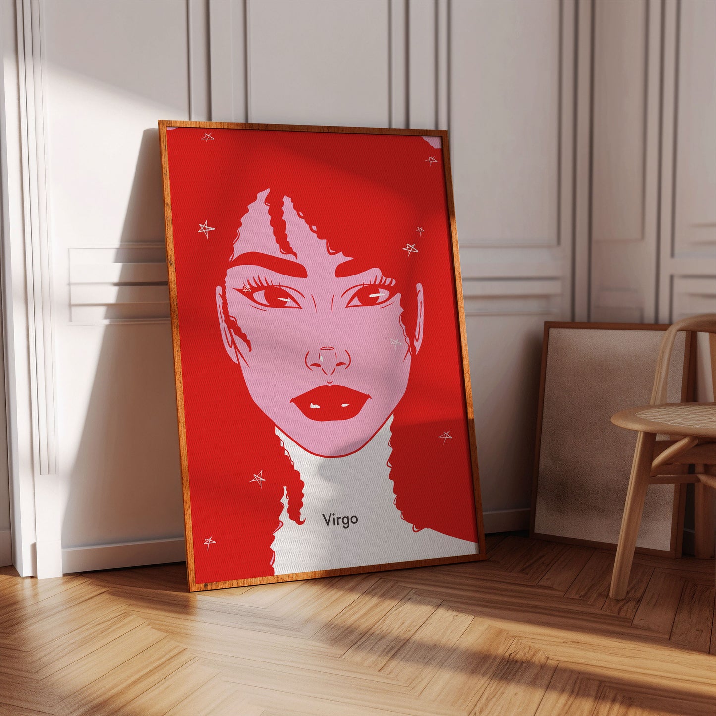 Virgo Digital Wall Art, Printable Art