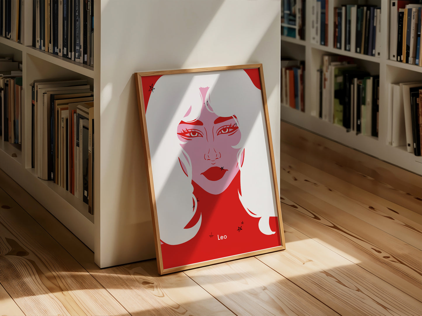Leo Digital Wall Art, Printable Art