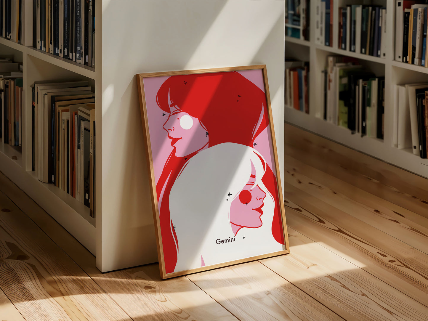 Gemini Digital Wall Art, Printable Art