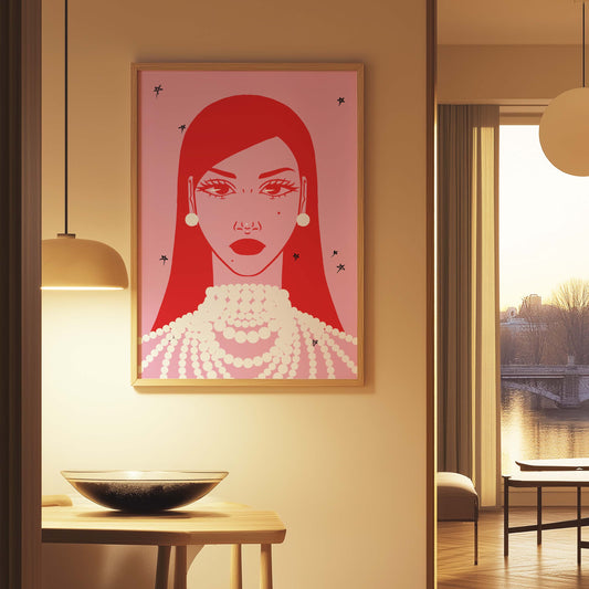 Pearls 2, Digital Wall Art, Printable Art