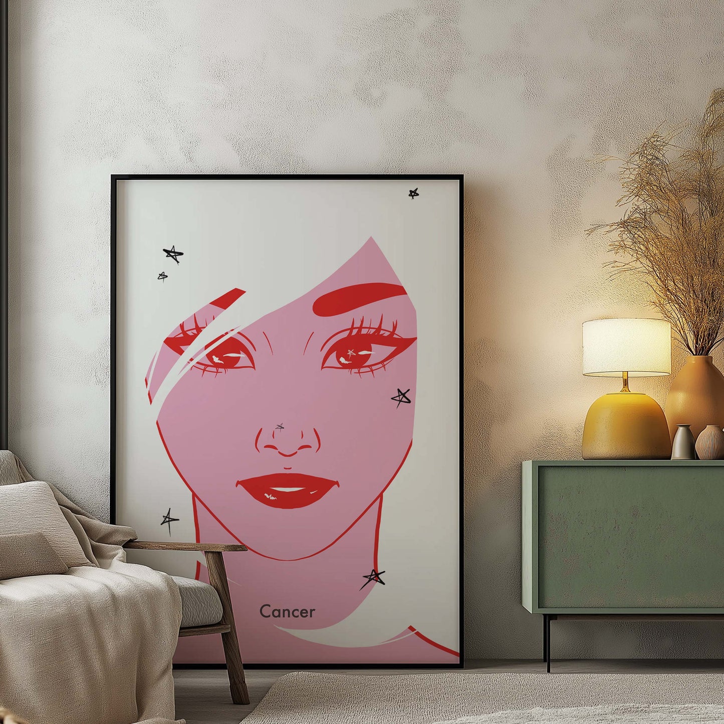 Cancer Digital Wall Art, Printable Art