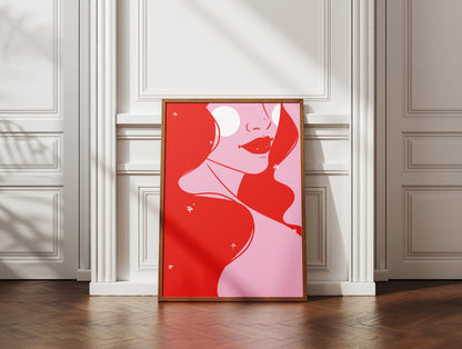 Feminine Digital Wall Art, Printable Art
