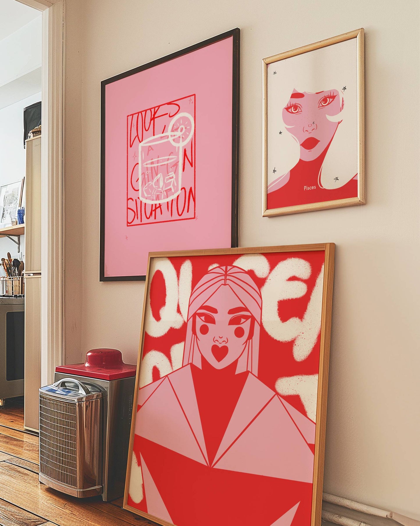 Looks like a Gin-Gin situation Digital Wall Art, Printable Art